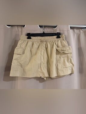 Grayson Threads Tan Elastic Waist Skorts